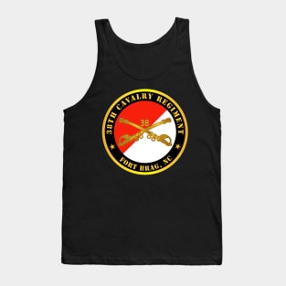 38th Cavalry Regiment - Fort Bragg, NC w Cav Branch X 300 Tank Top